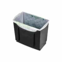 TROBOLO black solid container with compostable inlays