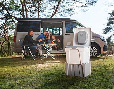 TROBOLO WandaGO campingtoilet voor bestelwagen met gezin