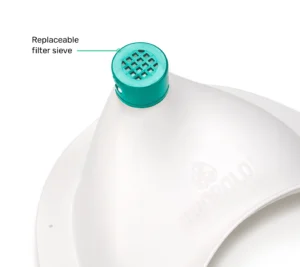 TROBOLO white composting toilet insert – filter sieve
