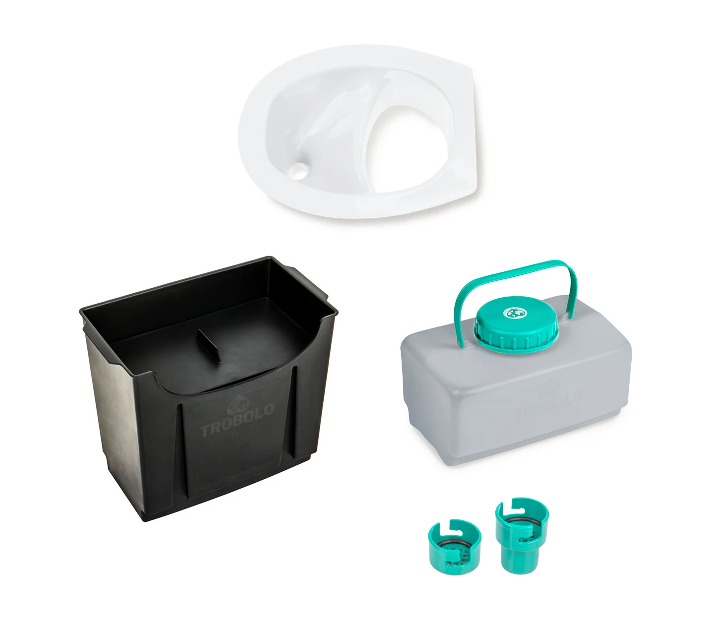 Toilettes sèches accessibles et mobiles mélèze ou douglas, kit complet