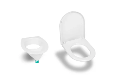 TROBOLO séparateur d’urine pour toilettes sèches blanc je siège de toilette blanc