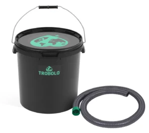 Solids container 22l and hose