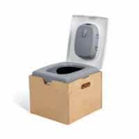 TROBOLO TeraGO – Toilette sèche mobile en kit préfabriqué pour l’intérieur.