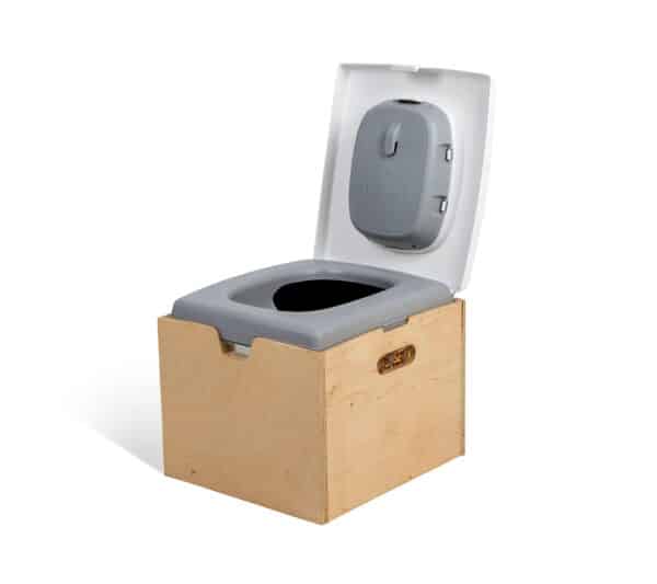 TROBOLO TeraGO - Compact composting toilet as a kit for indoor use.
