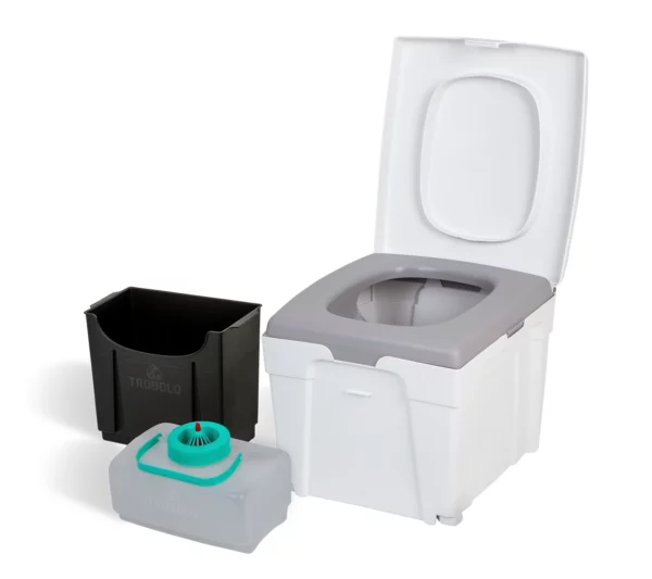 TROBOLO WandaGO Lite - Toilette compacte sèche en kit pour une utilisation autosuffisante partout.